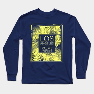 Los Angeles Palms Paradise Long Sleeve T-Shirt